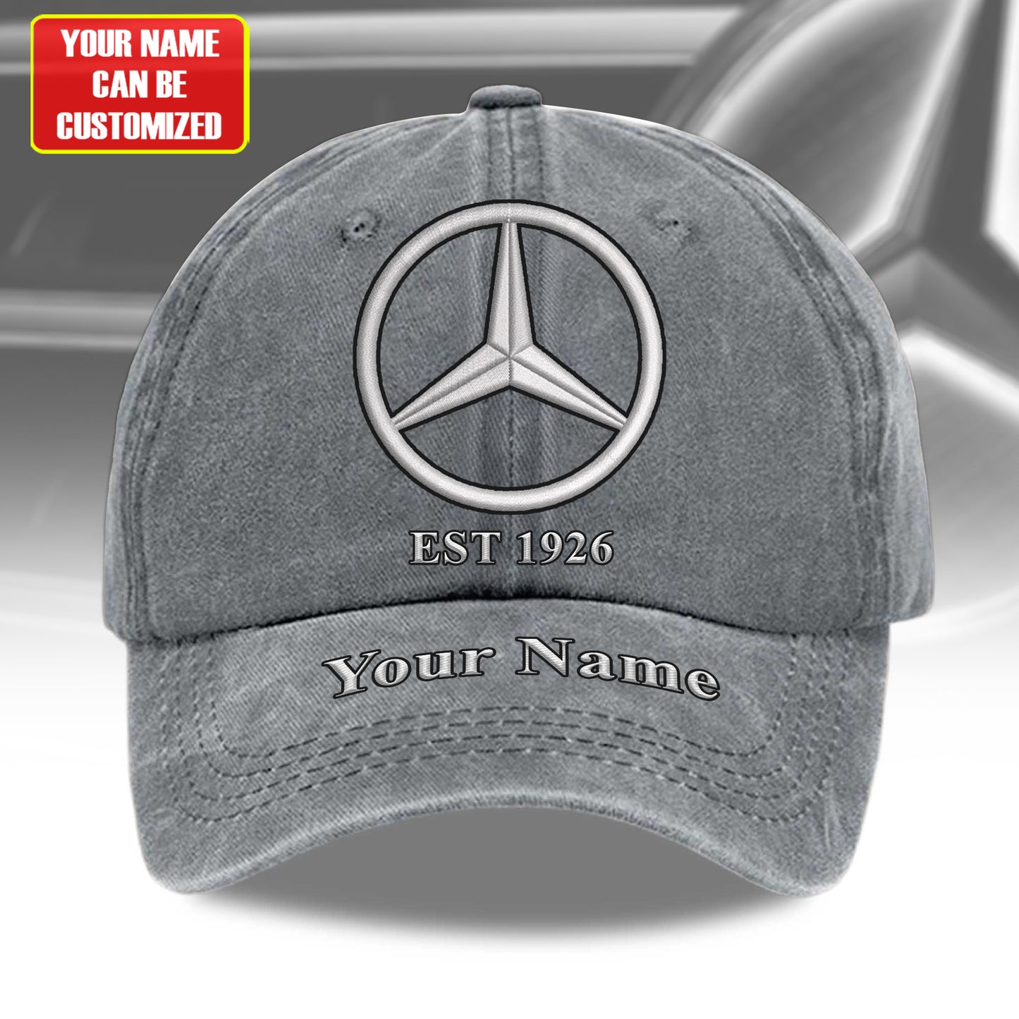 Personalized Merc Embroidery Classic Cap