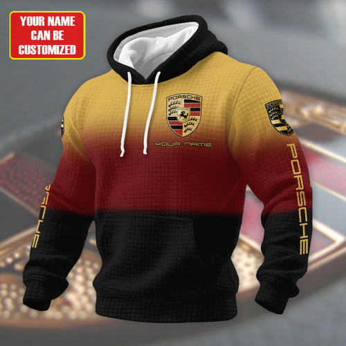 Personalized Pors Fabric Hooded Sweatshirt