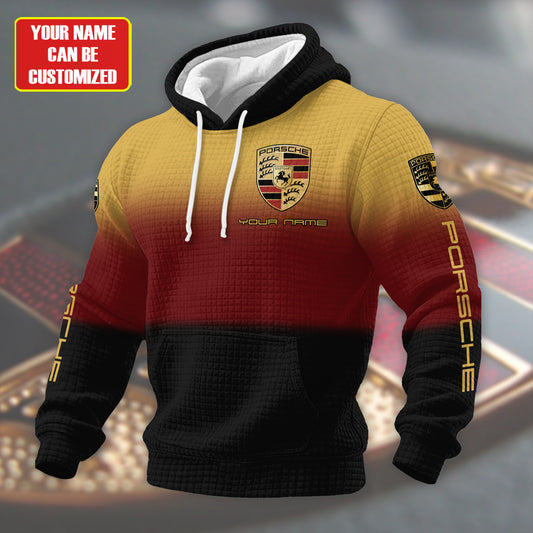 Personalized Pors Fabric Hooded Sweatshirt