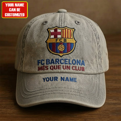 Personalized Barca Denim Classic Cap