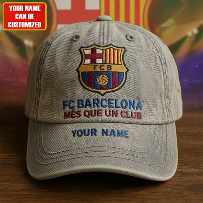 Personalized Barca Denim Classic Cap