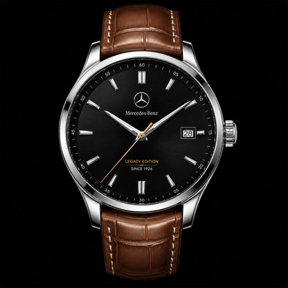 Personalized Merc Legacy Edition Leather Strap Watch