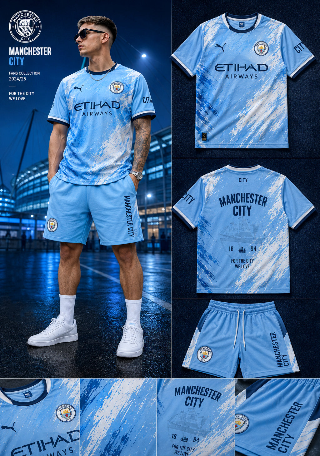 Personalized Man city 2026 All Over Printed Shirt