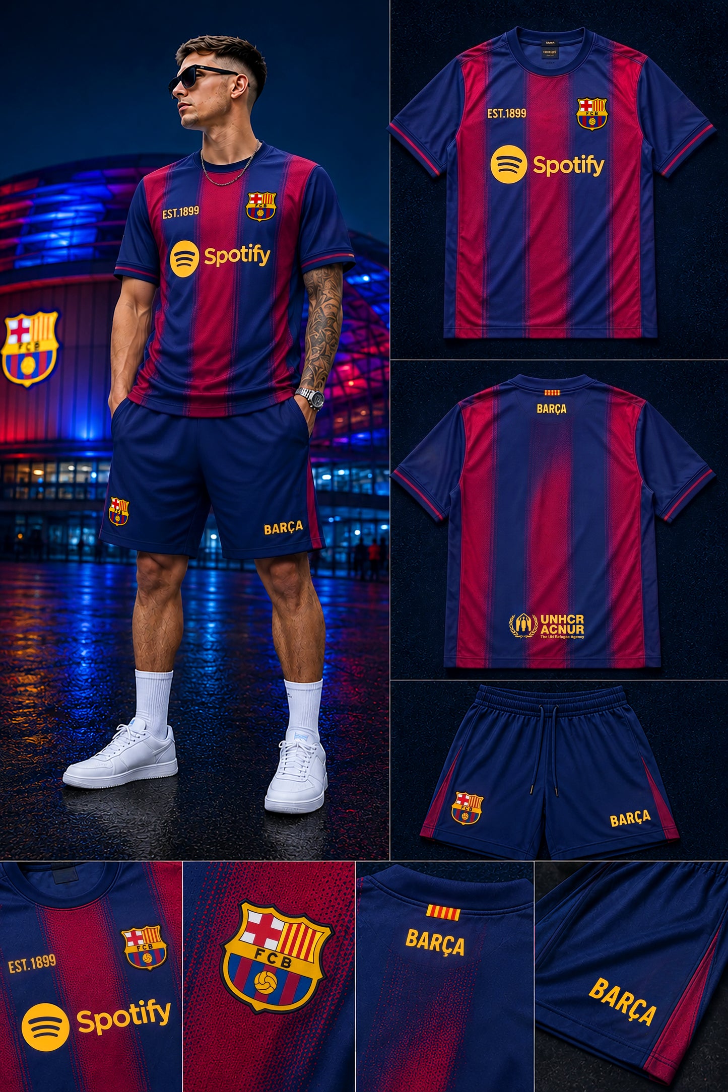 Personalized Barcelona FC 2026 All Over Printed Shirt