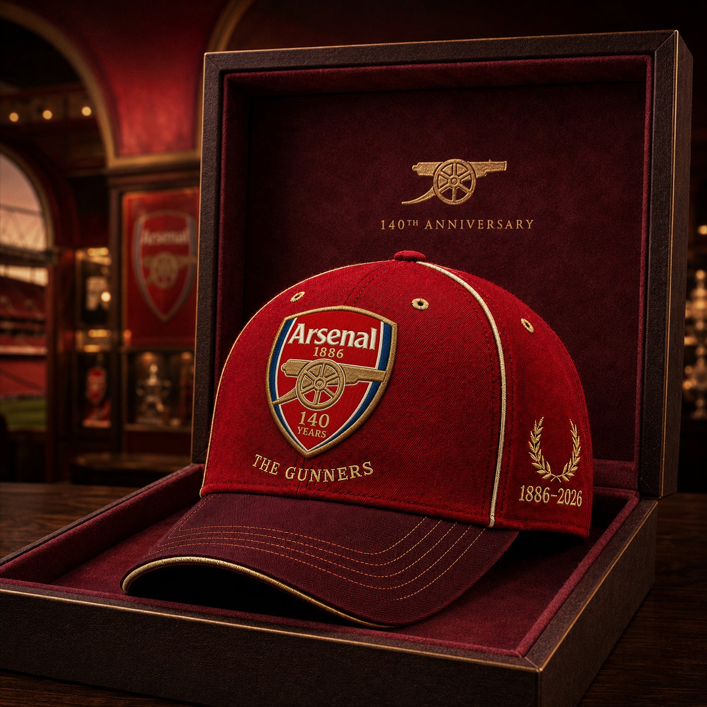 Arsenal 140 Years Anniversary Edition Classic Cap
