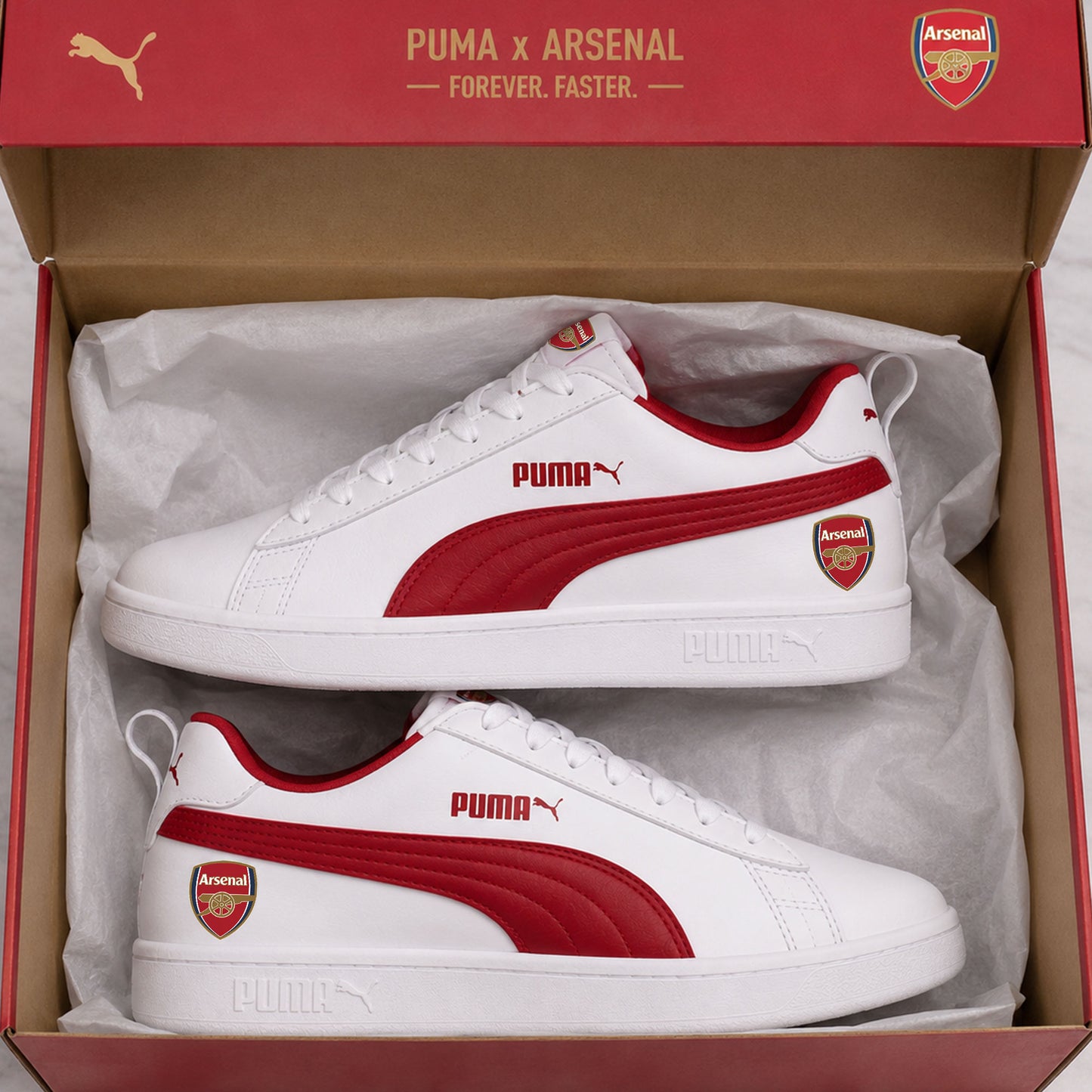 Arsenal FC x PM 2026 Custom Smith Shoes