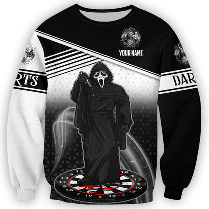 Dart horror Halloween- Personalized Name 3D shirt P110803