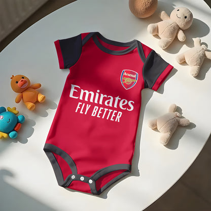 Customized Arsenal Soccer Jersey , Baby Rib Bodysuit Sizes