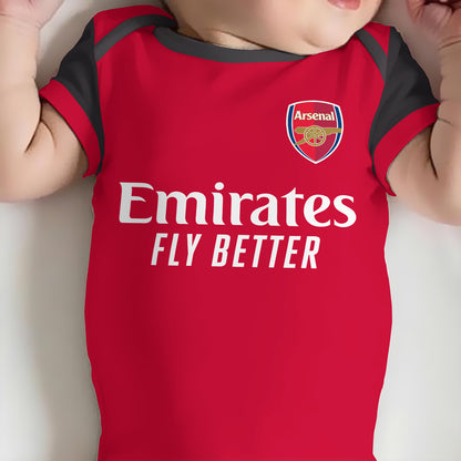 Customized Arsenal Soccer Jersey , Baby Rib Bodysuit Sizes