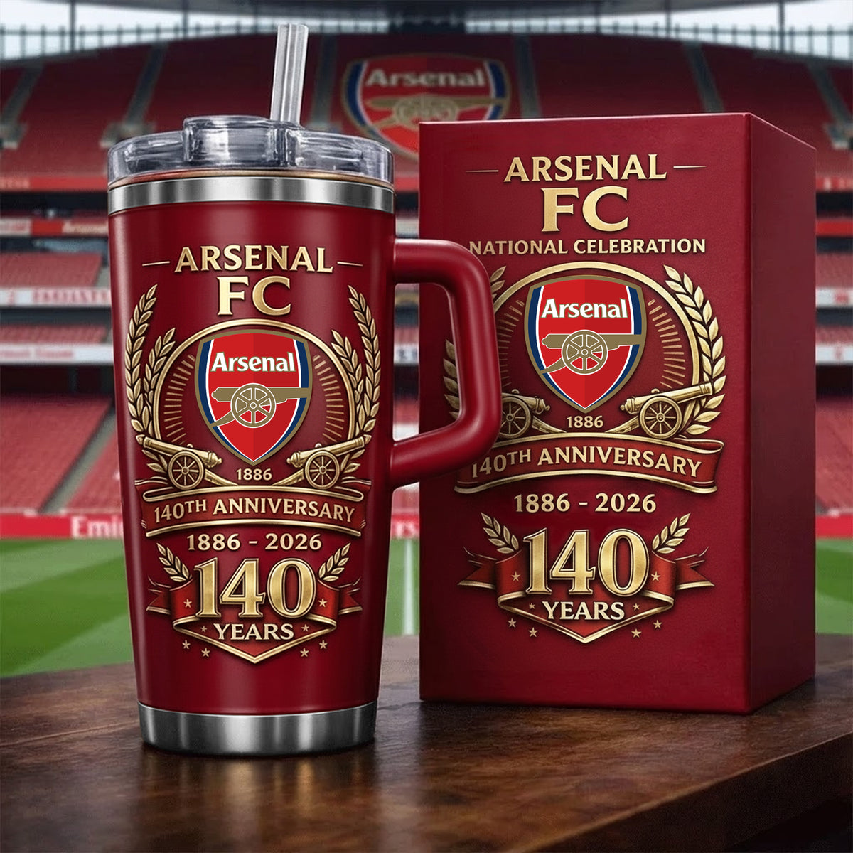 Ars 140 Years Edition Insulated Tumbler 30oz 40oz