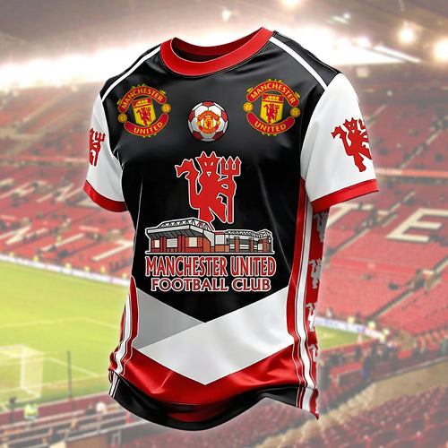 M.U FC Old Trafford Full Printing Shirt