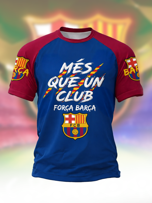 Forca Barca FC Full Printing Shirt