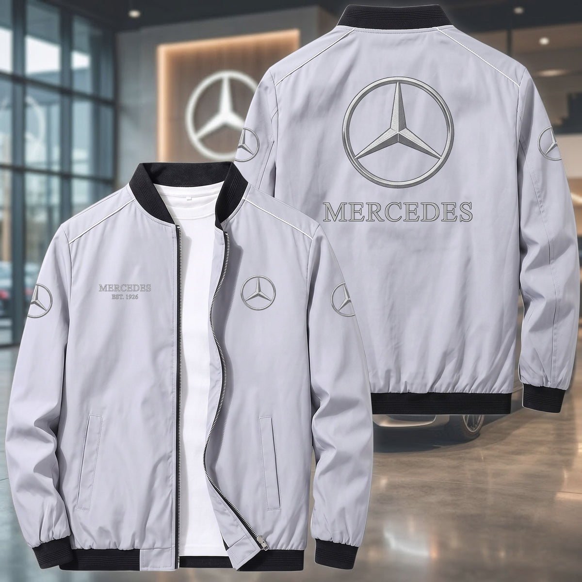 Personalized Merc Windbreaker Zip Up Men Jacket