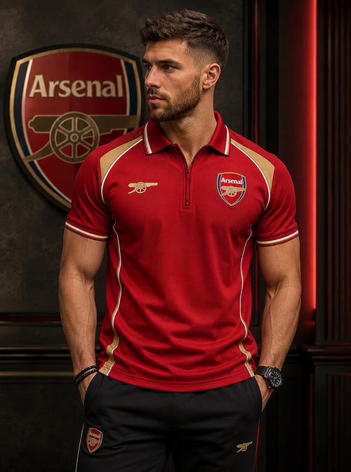 Personalized Arsenal FC 2026 Polo and Sweatpants set