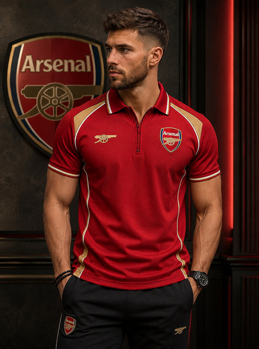 Personalized Arsenal FC 2026 Polo and Sweatpants set