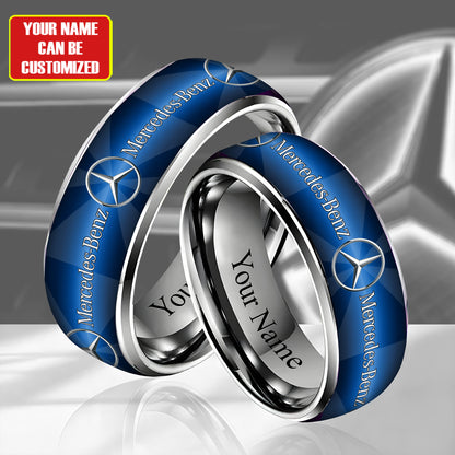Personalized Merc Elegant Custom Alloy Ring