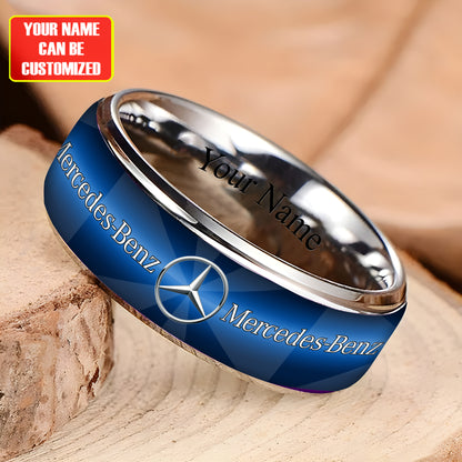 Personalized Merc Elegant Custom Alloy Ring