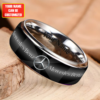 Personalized Merc Elegant Custom Alloy Ring