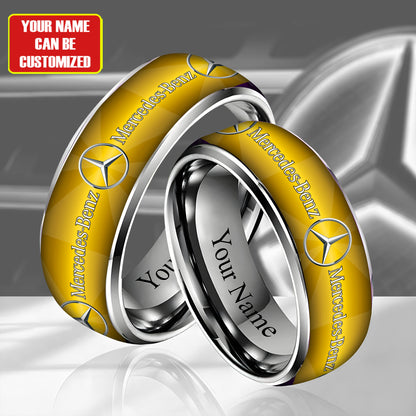 Personalized Merc Elegant Custom Alloy Ring