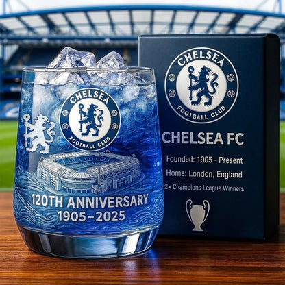 CFC 120 Years Anniversary Whisky , CFC Whiskey Glass , Holiday Gift