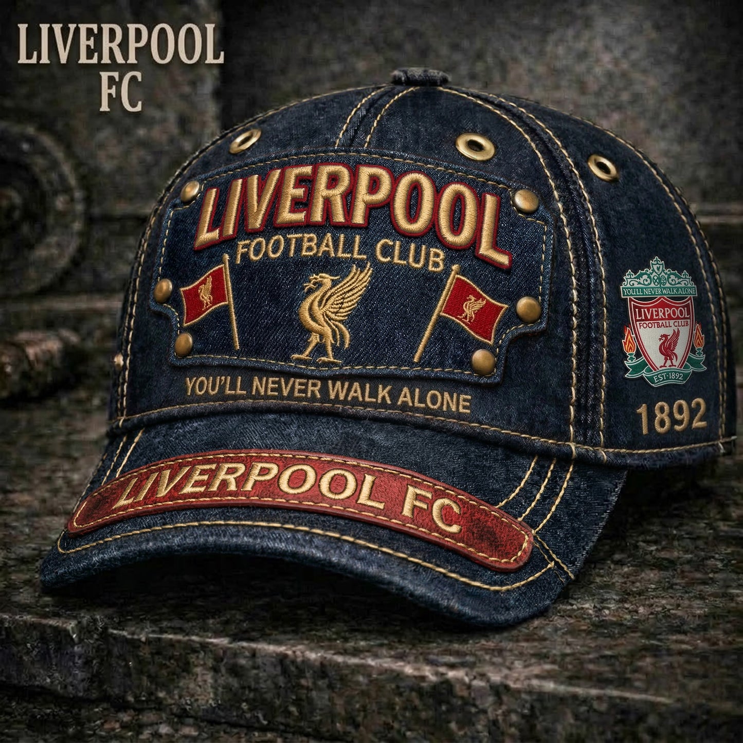 Lvp The Kop Vintage 1892 Classic Cap