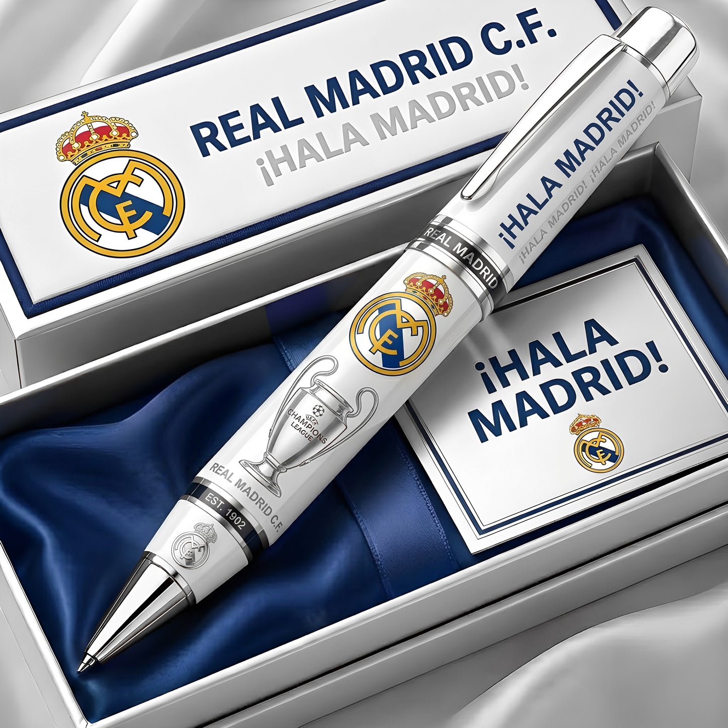 Real F.C Champions League Ballpoint Pen Hala Madrid