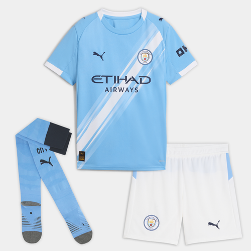 Mancity 25/26 Soccer Jersey & Shorts with Socks Kit Set for Boys and Girls Youth Sizes , Adult Sizes
