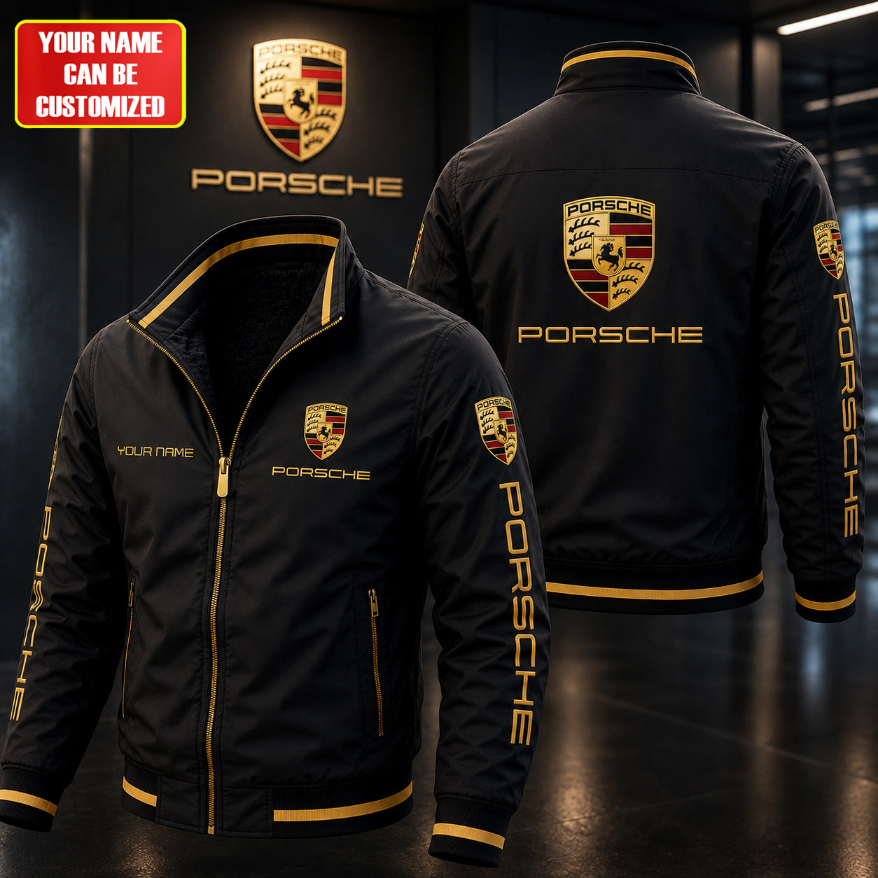 Personalized Pors Windbreaker Casual Jacket V2