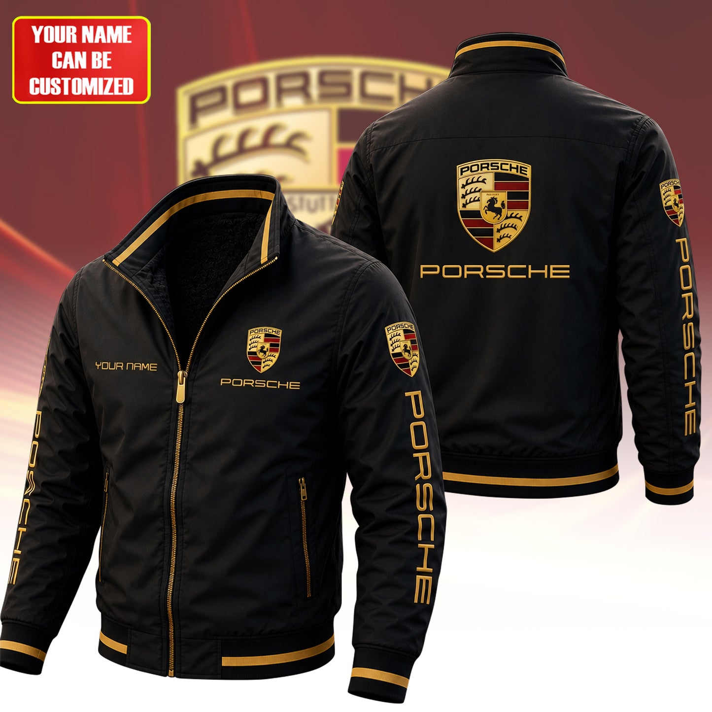 Personalized Pors Windbreaker Casual Jacket V2