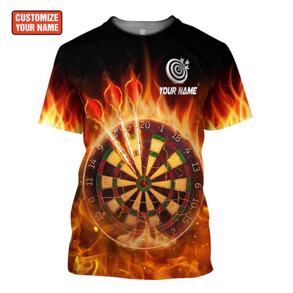 Personalized Name Darts All Over Printed Unisex Shirt - LP44 P130503