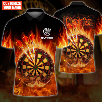 Personalized Name Darts All Over Printed Unisex Shirt - LP44 P130503