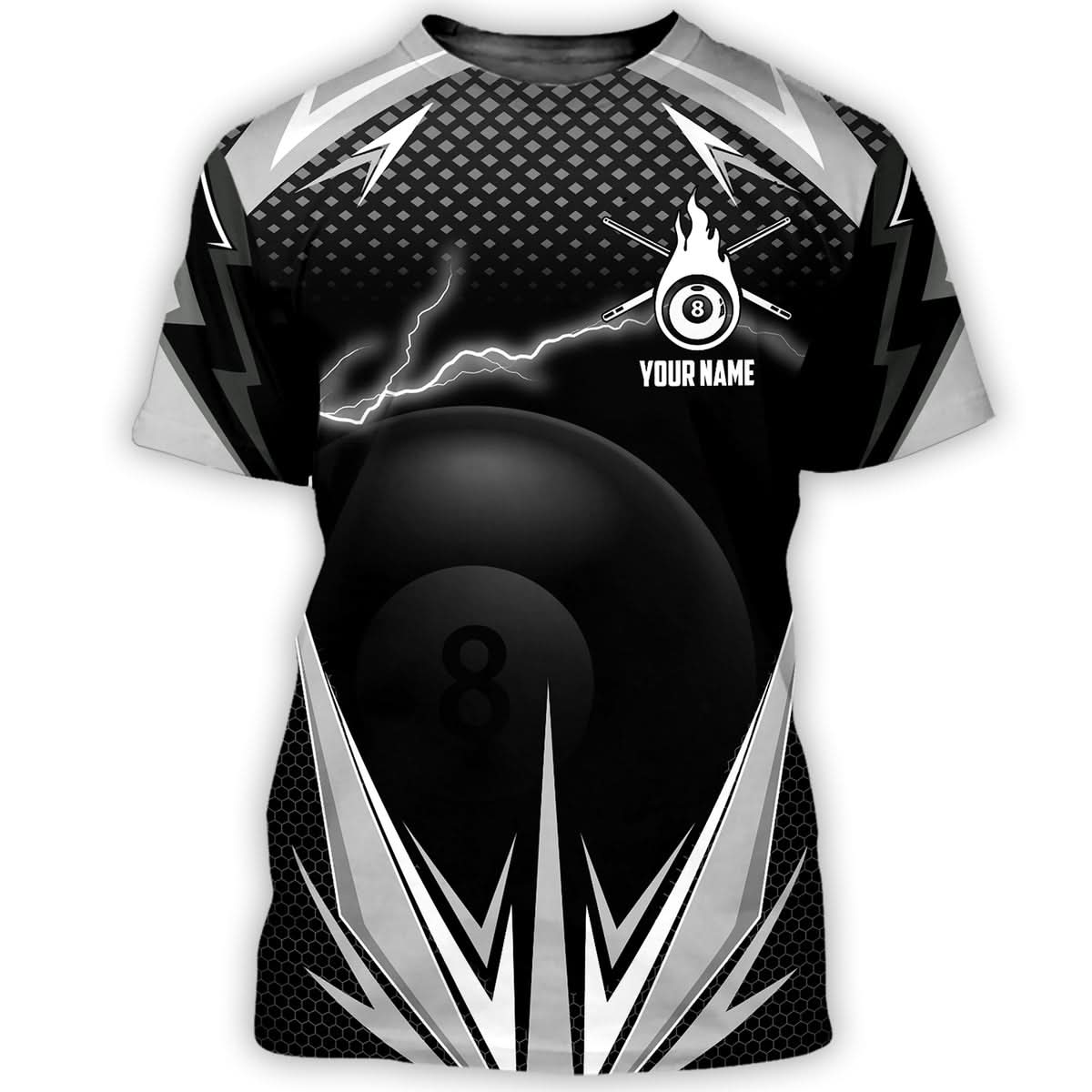 Personalized Name Billiard All Over Printed Unisex Shirt - LP1