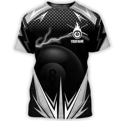 Personalized Name Billiard All Over Printed Unisex Shirt - LP1