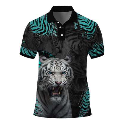 Personalized Darts White Tiger All Over Printed Unisex Shirt P130608