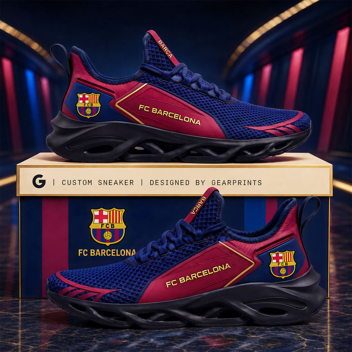 Barcelona FC Chunky Custom Sneaker 2026