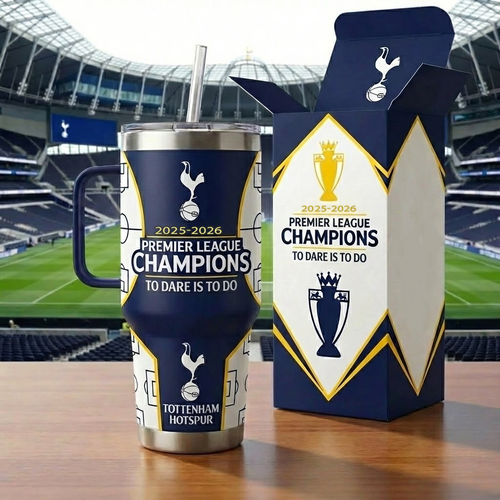 Tottenham Champions Leguage Insurance Tumbler 30oz 40oz