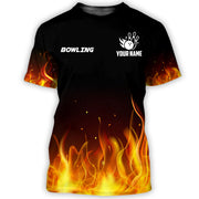 Personalized Name Bowling That's how i roll All Over Printed Unisex Shirt