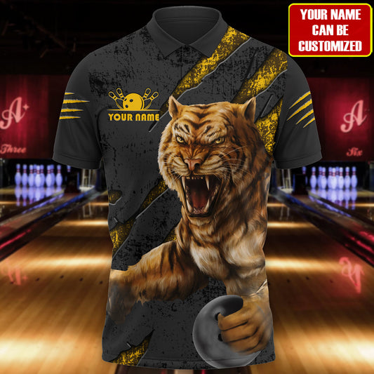 Personalized Name Bowling Black Version All Over Printed Unisex Shirt - LP1 P140503