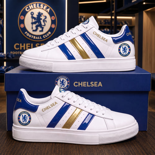 Chelsea FC Neon Custom Smith Shoes