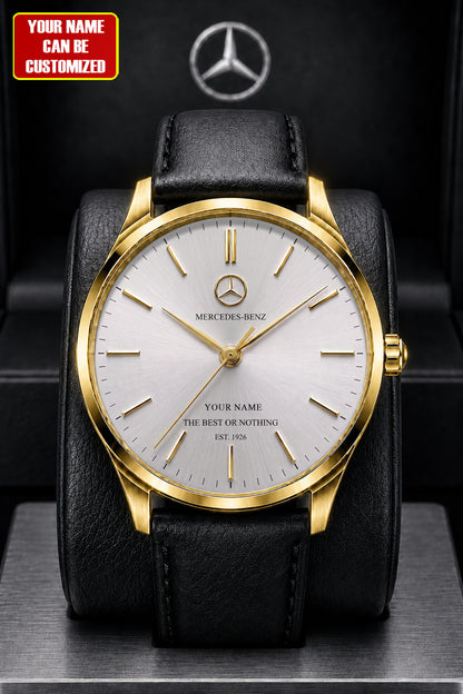 Personalized Merc Signature 1926 Leather Watch