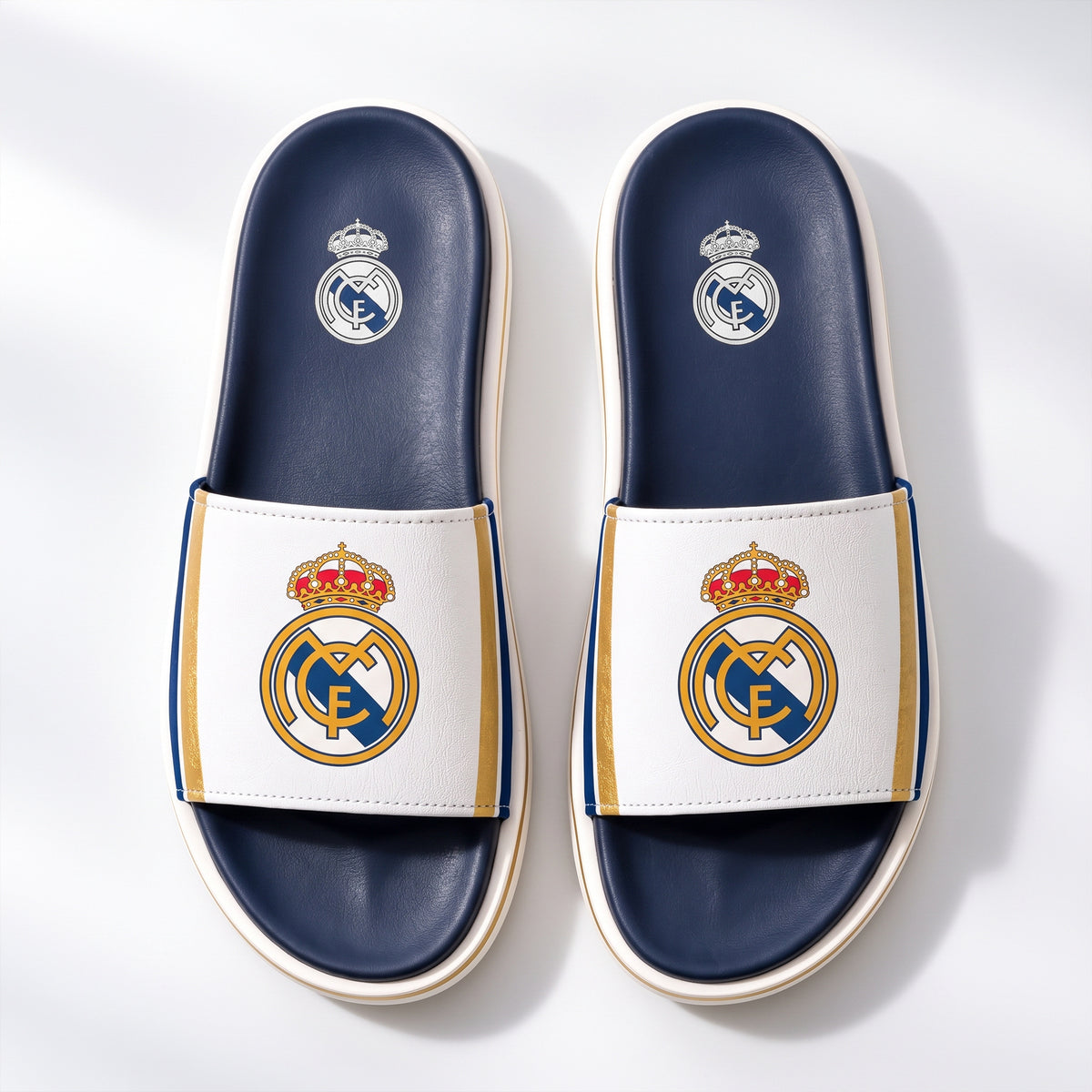 Real FC Sportline Custom Leather Sandals