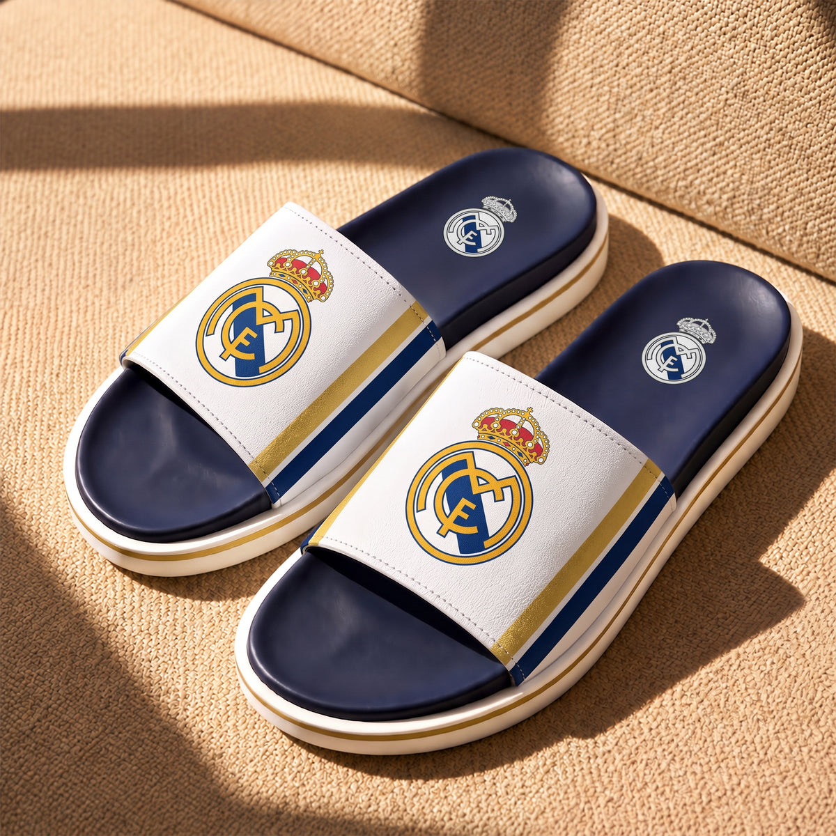 Real FC Sportline Custom Leather Sandals