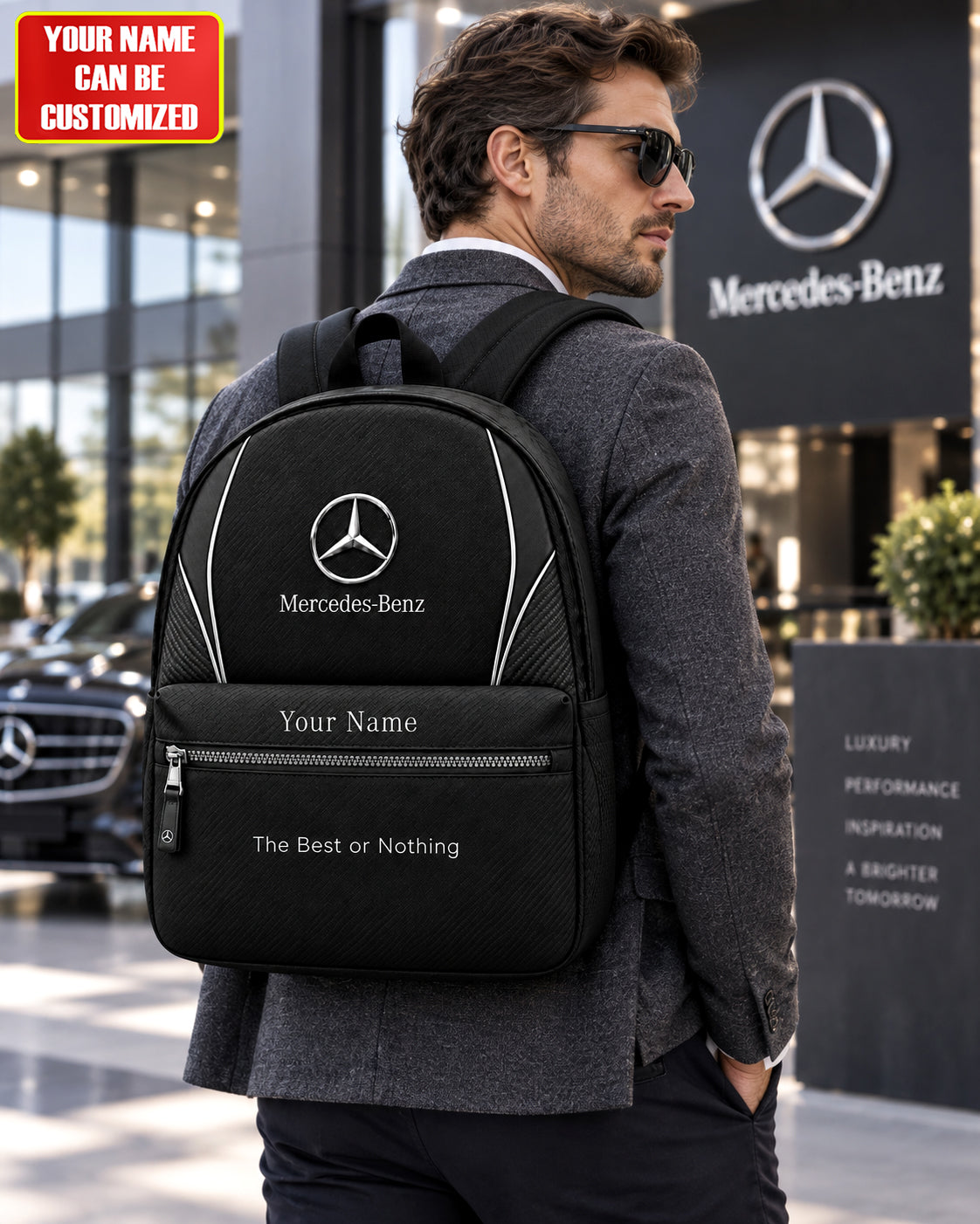 Personalized Merc Roudline 2026 Backpack