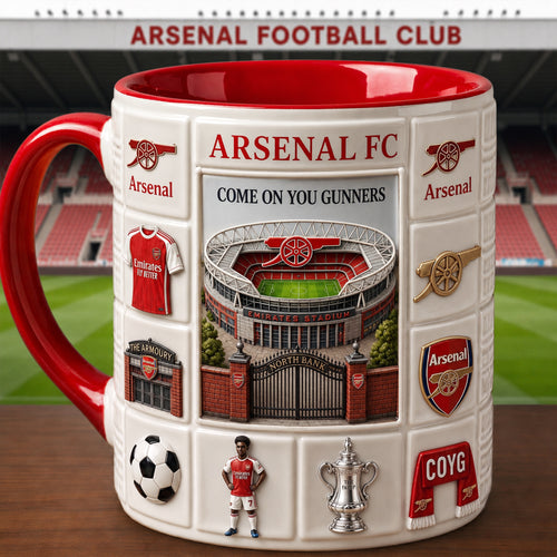 Ars Stadium Accent Mug , Cream Mug Gifts , Holiday Gifts V2