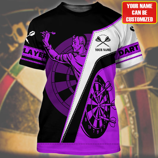 Personalized Name Darts All Over Printed Unisex Shirt - LP77