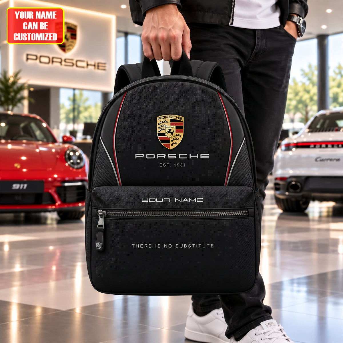 Personalized Pors Roudline 2026 Backpack