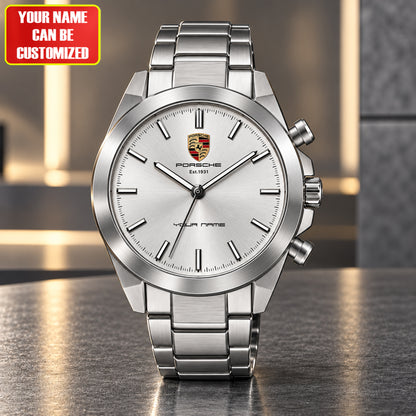 Pors Signature Luxury Alloy Quartz Watch
