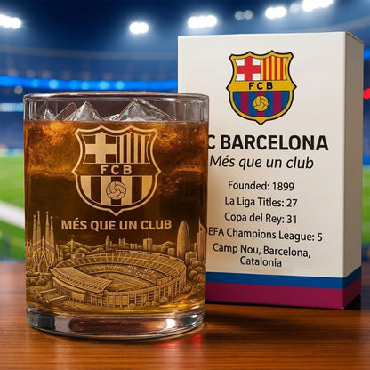 Barca 1899 Anniversary Whisky , Barca Whiskey Glass , Holiday gift