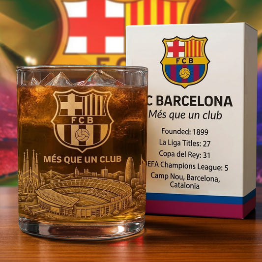 Barca 1899 Anniversary Whisky , Barca Whiskey Glass , Holiday gift