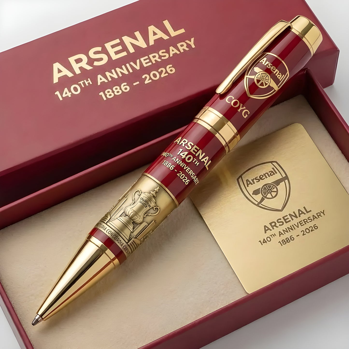 Arsenal FC 140th Edition Ballpoint Pen